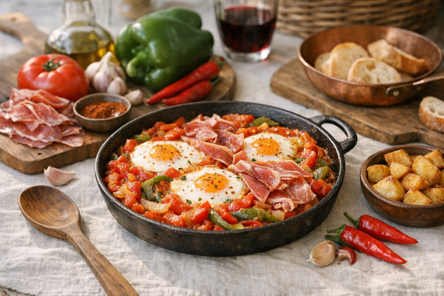La pipérade : la recette emblématique du Pays Basque