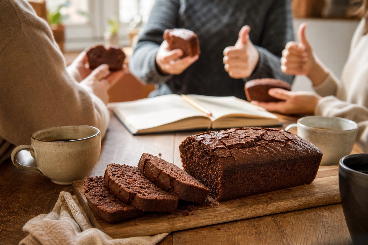 Ce que disent les utilisateurs sur le quatre-quarts au chocolat