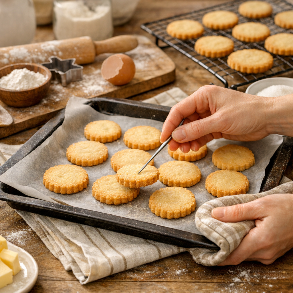 Cuisson&nbsp;: comment savoir si les sablés sont cuits&nbsp;?