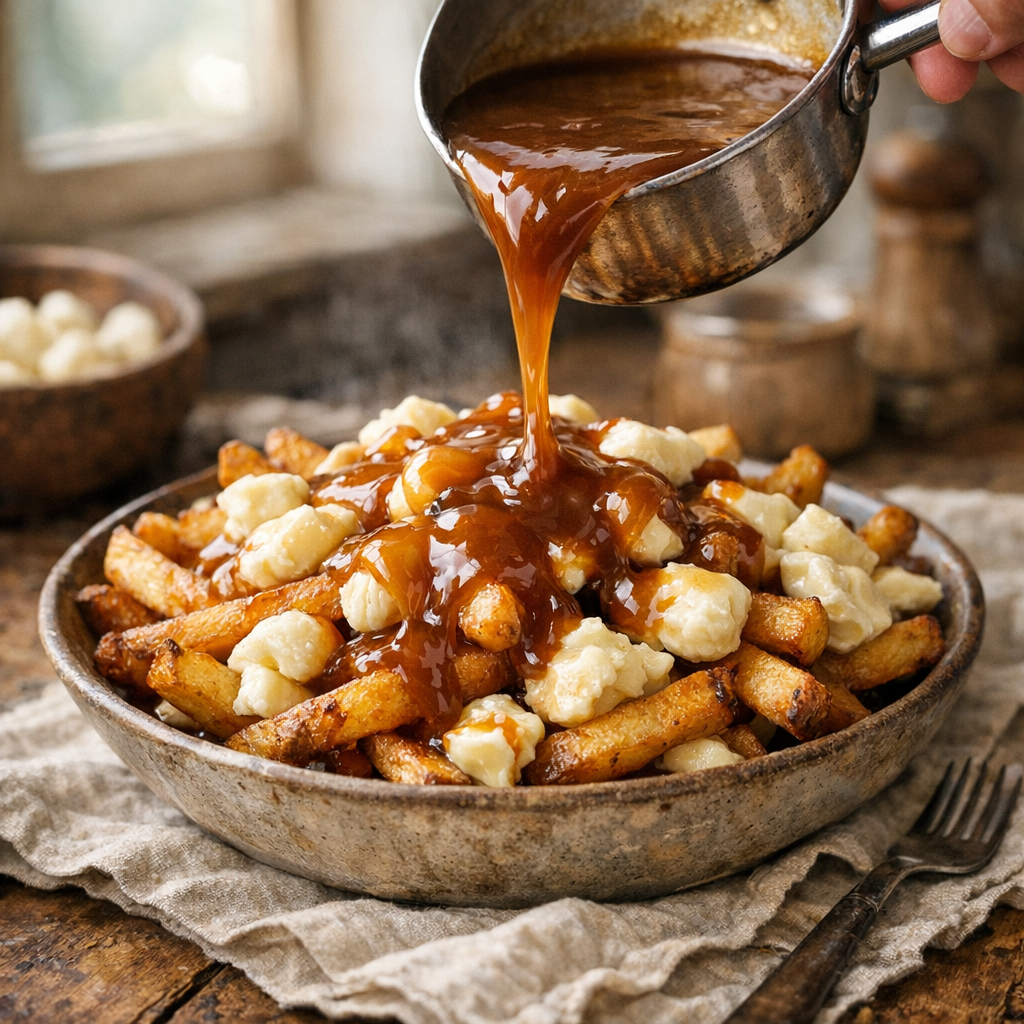 La recette de Sauce à poutine maison qui nappe vraiment