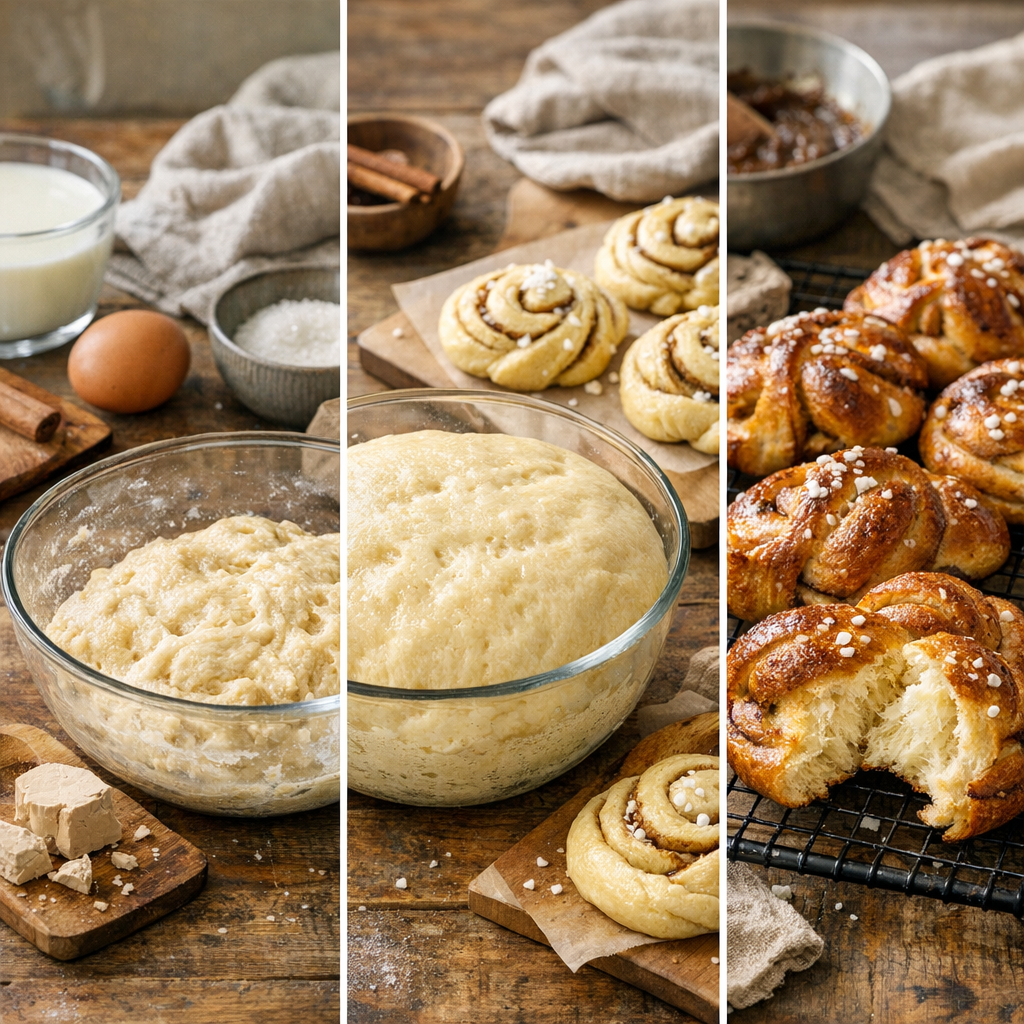 Levure, pousse et cuisson&nbsp;: réussir une mie briochée selon la température
