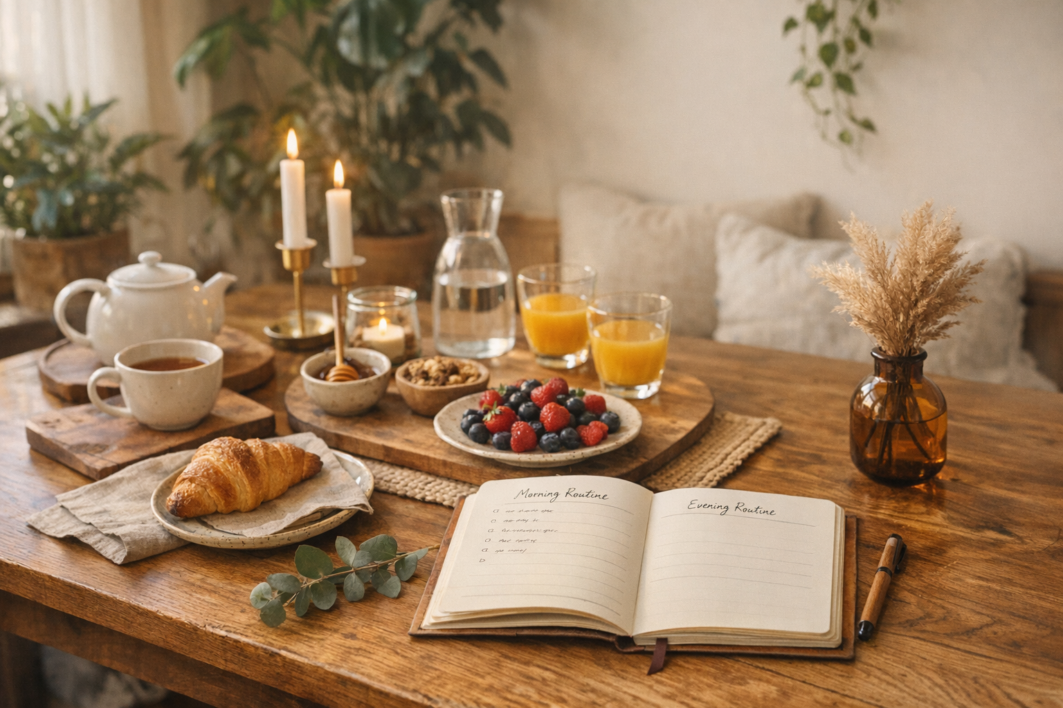 Routine maison: mieux vivre chaque moment du quotidien
