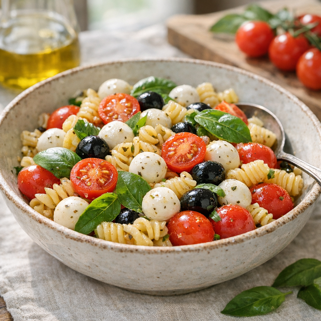 La Salade de pâtes italienne : Recette facile et fraîche