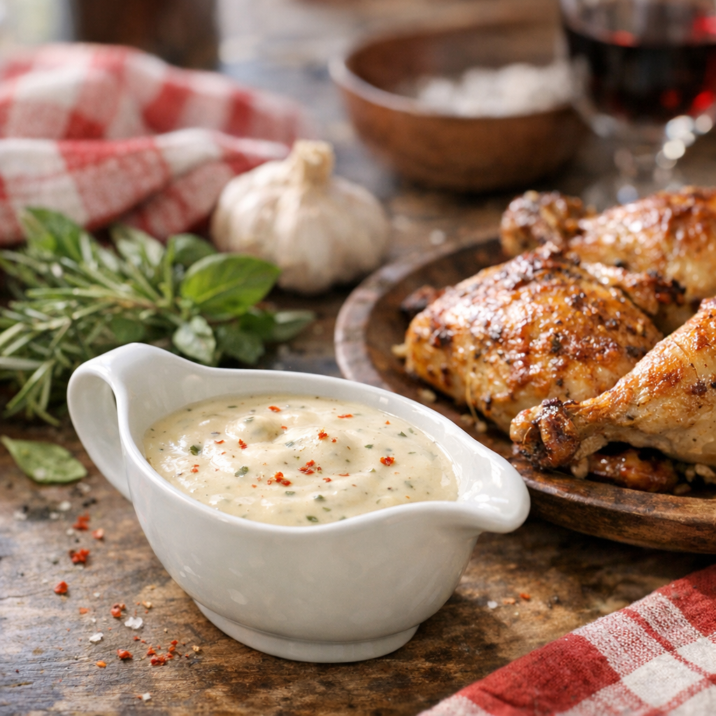 Comment réussir une Sauce à la crème fraîche et veloutée