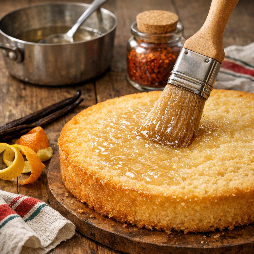 Le Sirop pour pâtisserie : ratios, cuisson et imbibage