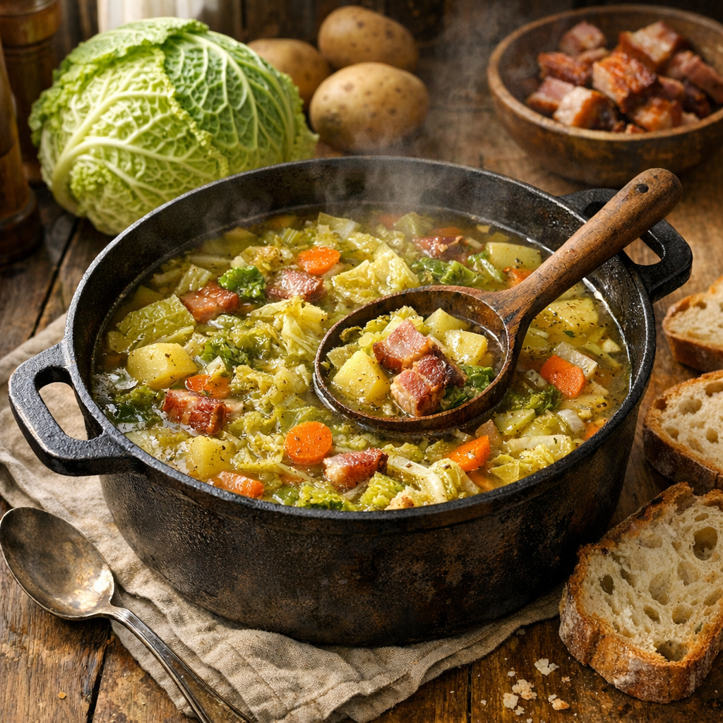 La Soupe aux choux à l’ancienne : Recette et cuisson