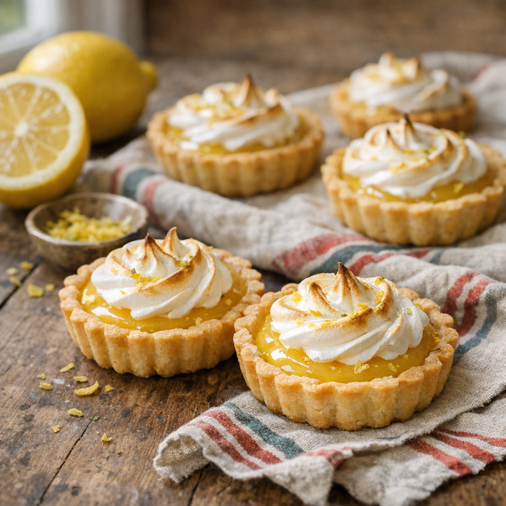 La Tartelette au citron facile se réussit sans matériel pro