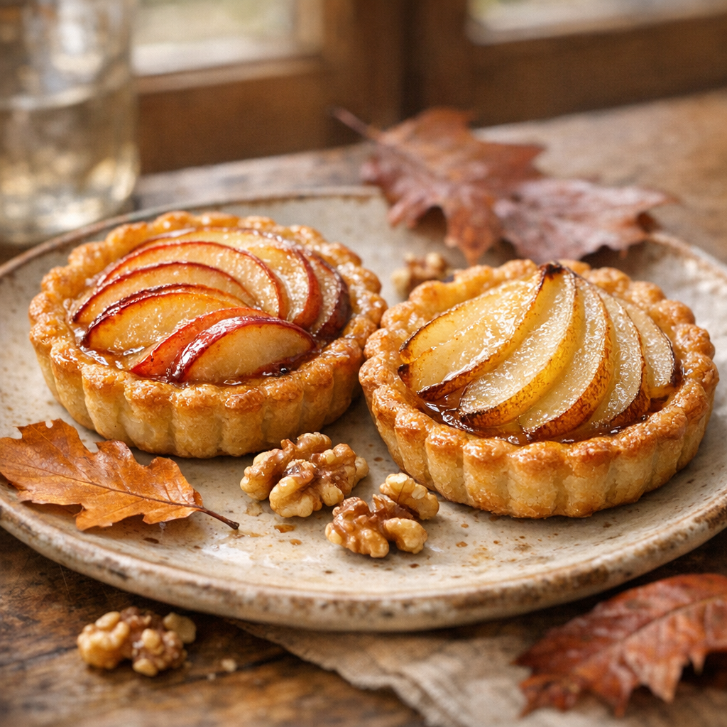 Une tartelette pomme poire reste croustillante avec ces gestes