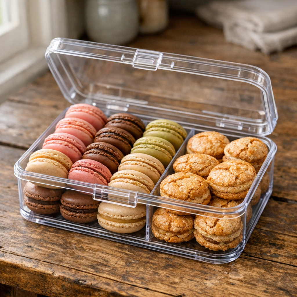 Le temps de conservation d’un macaron dépend de sa garniture