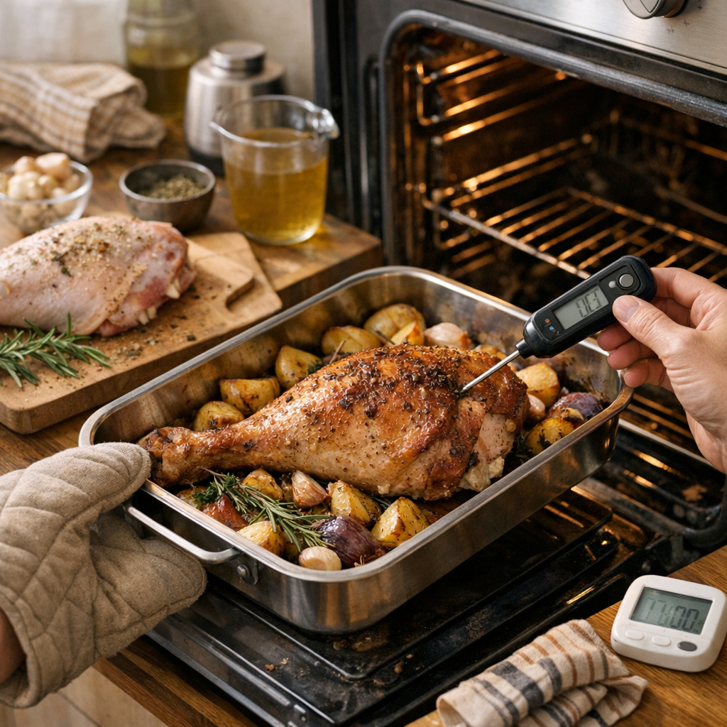 Préparation&nbsp;: réussir la cuisson au four étape par étape