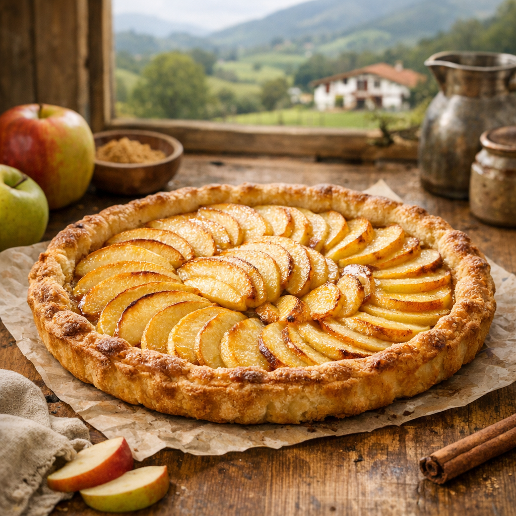 La pâte brisée révèle le vrai temps de cuisson d’une Tarte aux Pommes