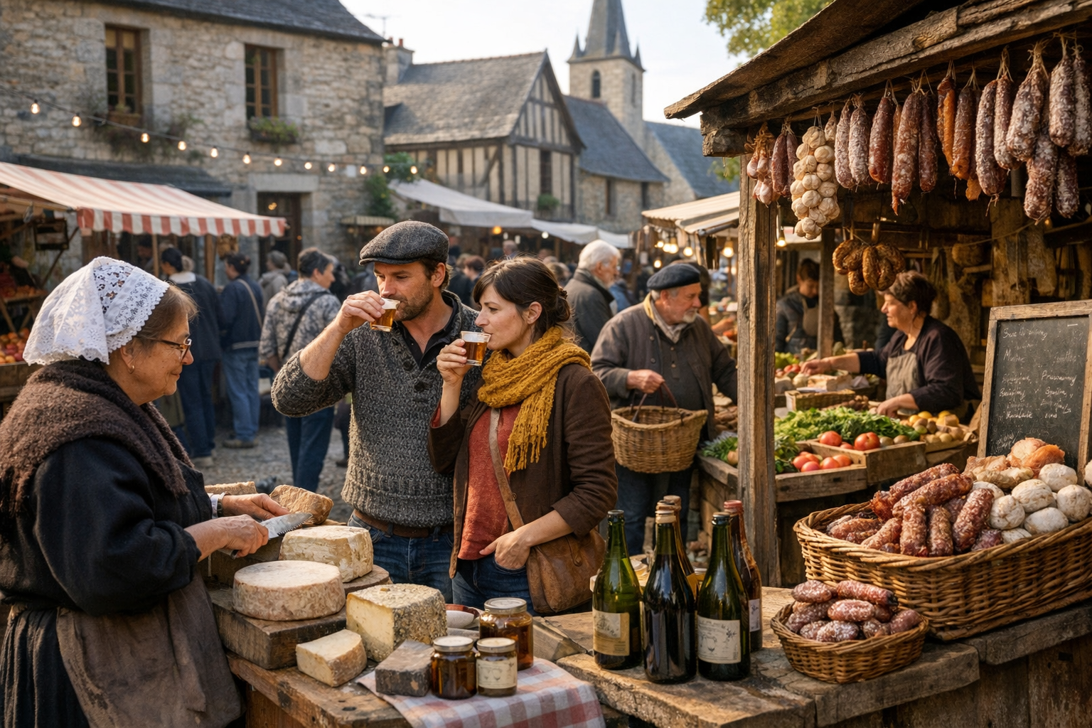 Bretagne intérieure : galettes, cidre et fest-noz